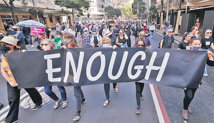 లైంగిక హింసపై ఆస్ట్రేలియాలో మహిళా గర్జన