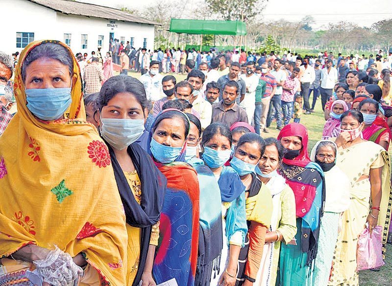 పోటెత్తిన ఓటర్లు