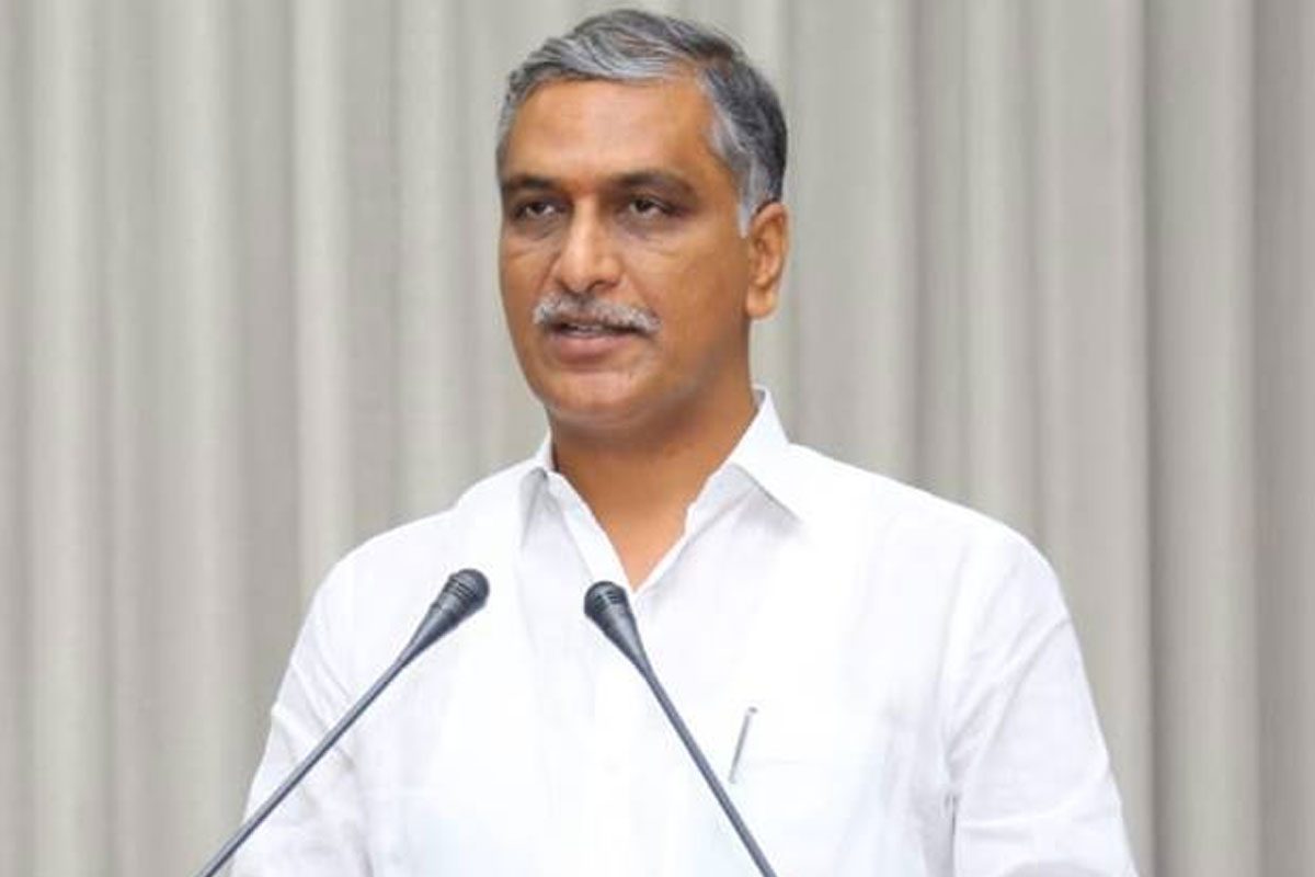 అభివృద్ధి పనులను వేగంగా పూర్తిచేయాలి : మంత్రి హరీశ్‌ రావు