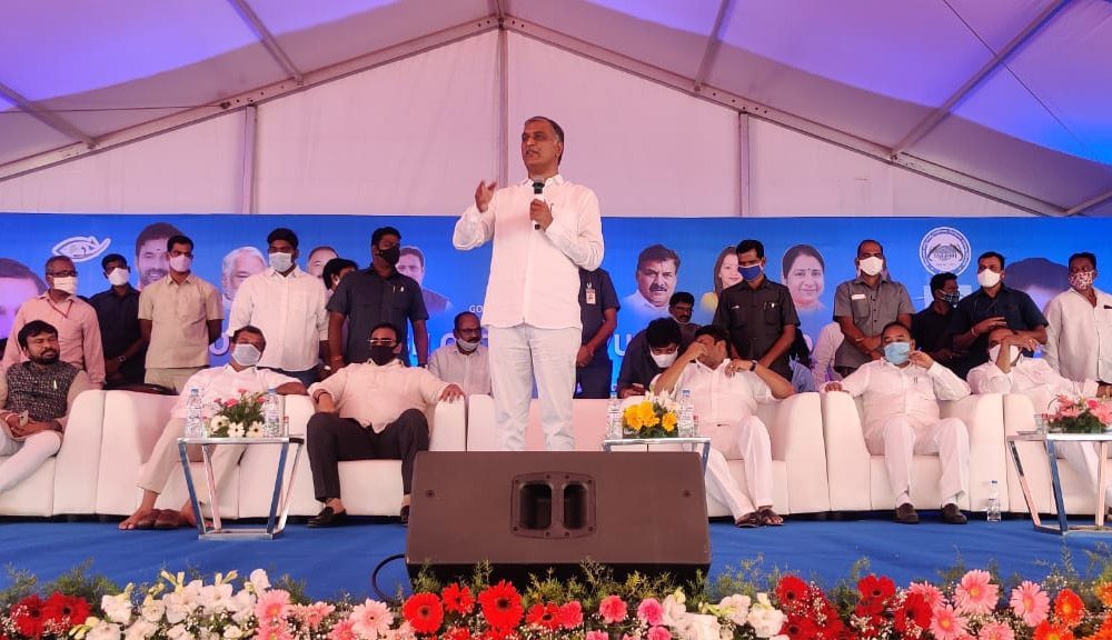 రుచిగా తెలంగాణ చేప‌లు : ‌మంత్రి హ‌రీష్ రావు