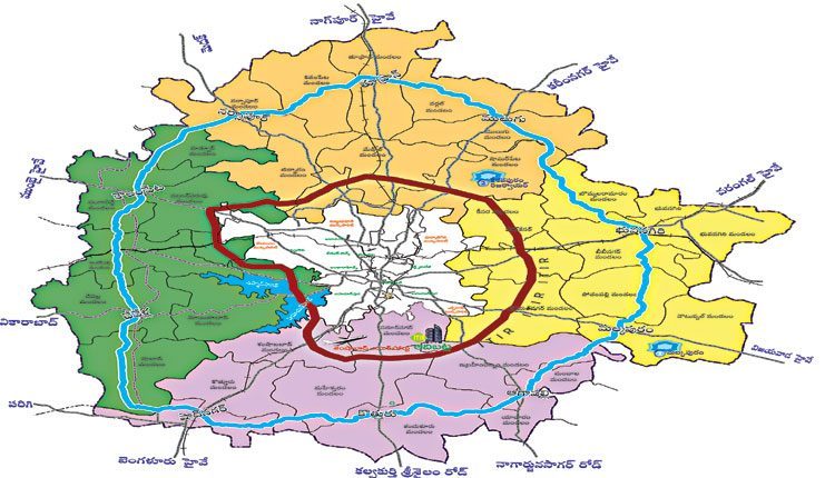 ఆర్‌ఆర్‌ఆర్‌ భూసేకరణకు 750 కోట్లు