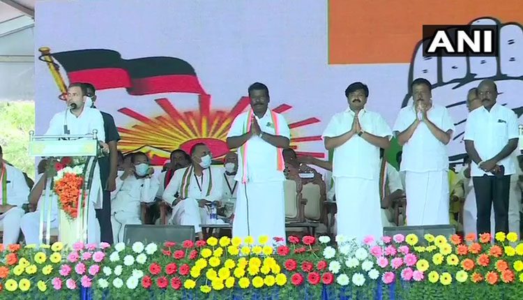 ఆ సాంప్ర‌దాయం బీజేపీలో మాత్ర‌మే ఉంటుంది: ‌రాహుల్‌గాంధీ