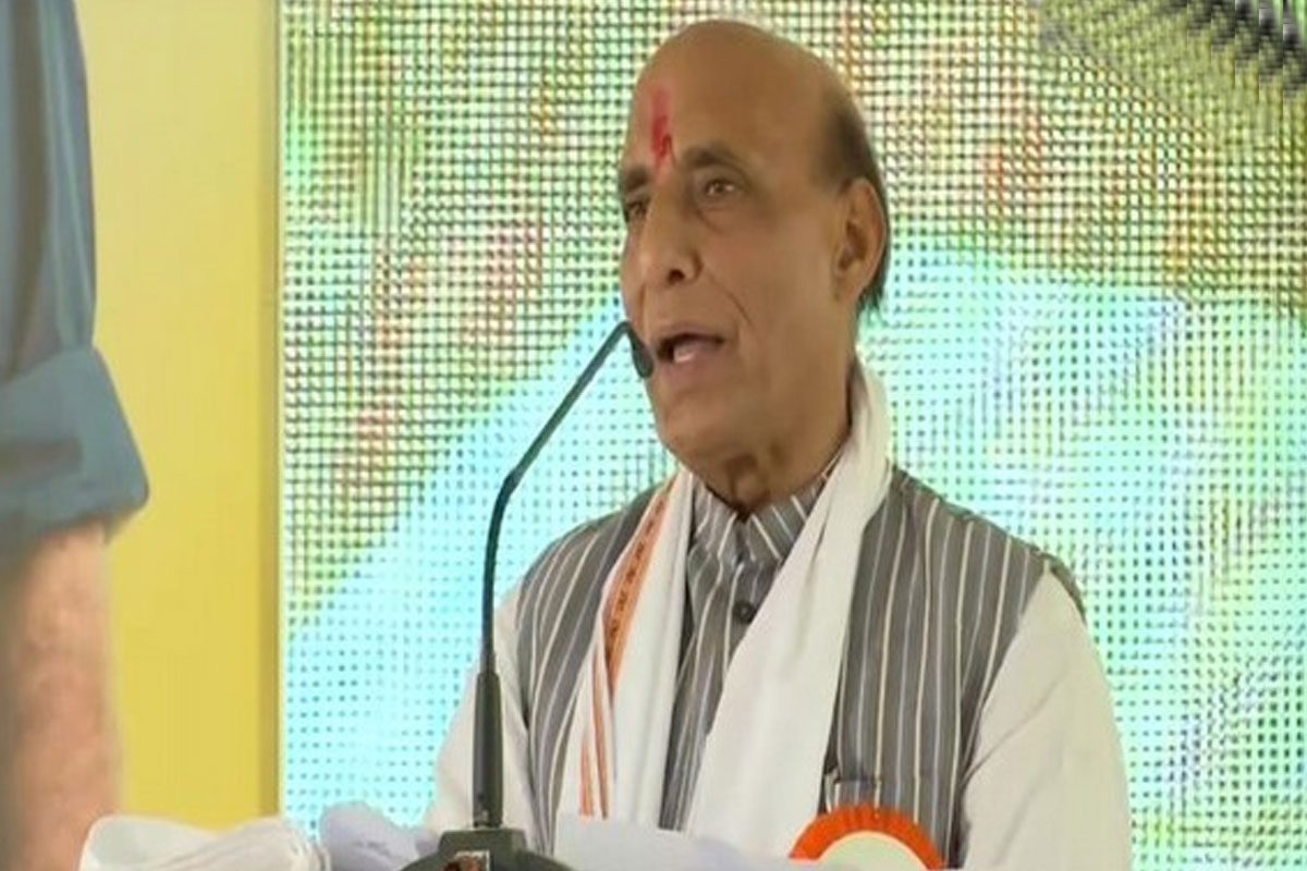 రాజ్‌నాథ్‌సింగ్‌ రోడ్డు షో రద్దు