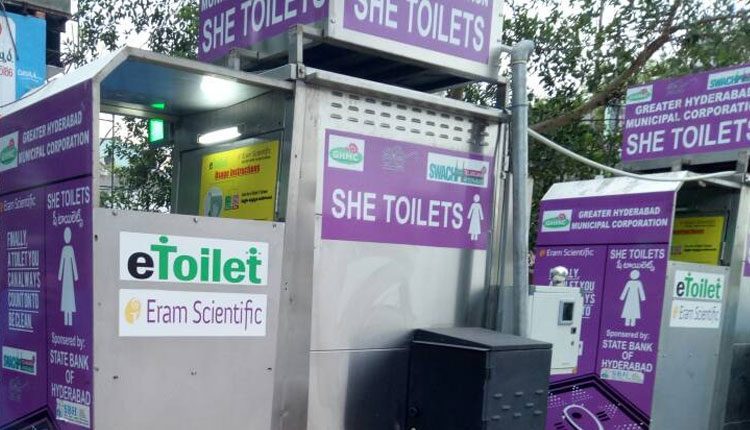 పోలీసు స్టేష‌న్లు, యూనివ‌ర్సిటీల్లో షీ టాయిలెట్లు