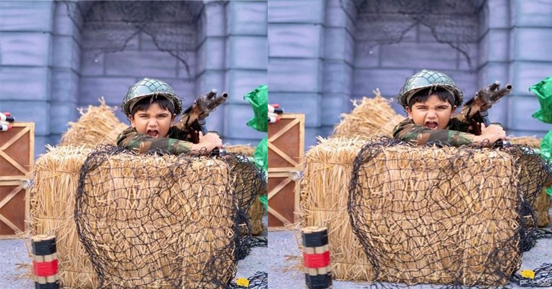 సైనికుడిగా అల్లు అర్జున్ తనయుడు అయాన్