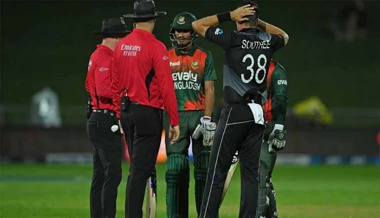 టార్గెట్ తెలియ‌కుండానే బ్యాటింగ్‌కు దిగిన బంగ్లాదేశ్‌.. ఆగిన ఆట‌
