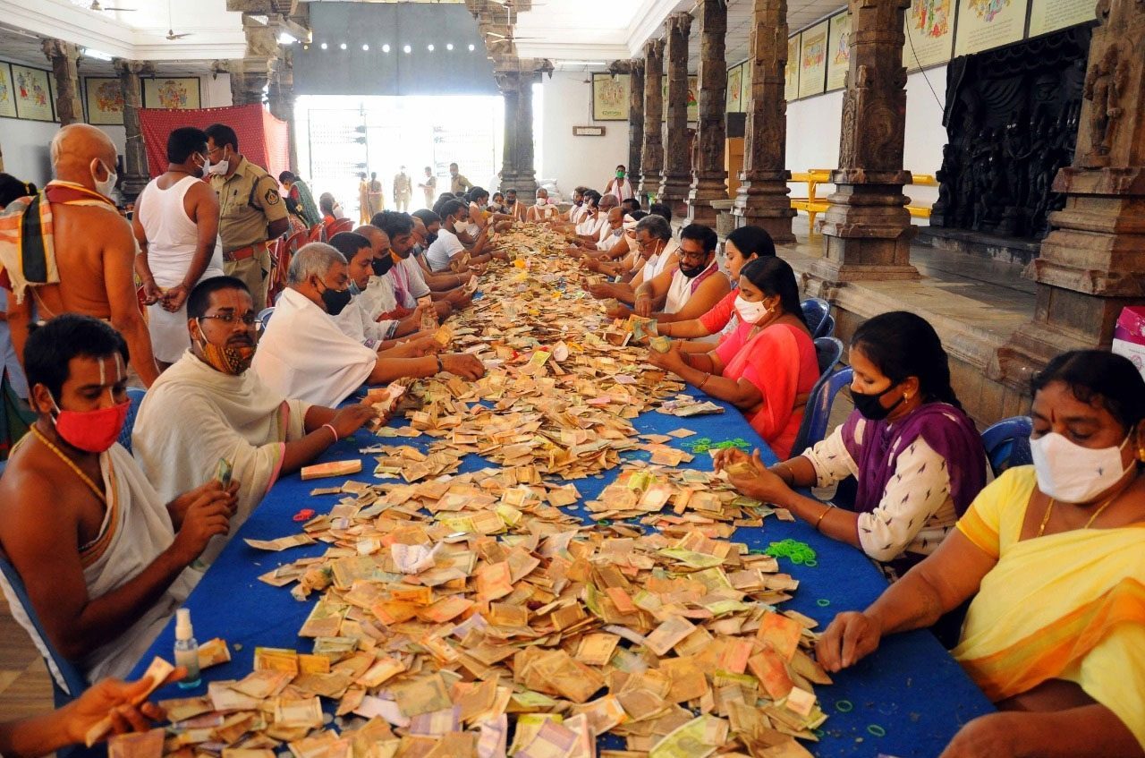 భద్రాచలం రాములోరి హుండీ ఆదాయం రూ.1.08 కోట్లు