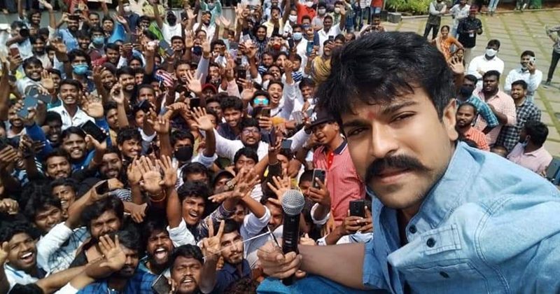 మెగా సెల్ఫీ అదుర్స్.. వైర‌ల్‌గా మారిన ఫొటో