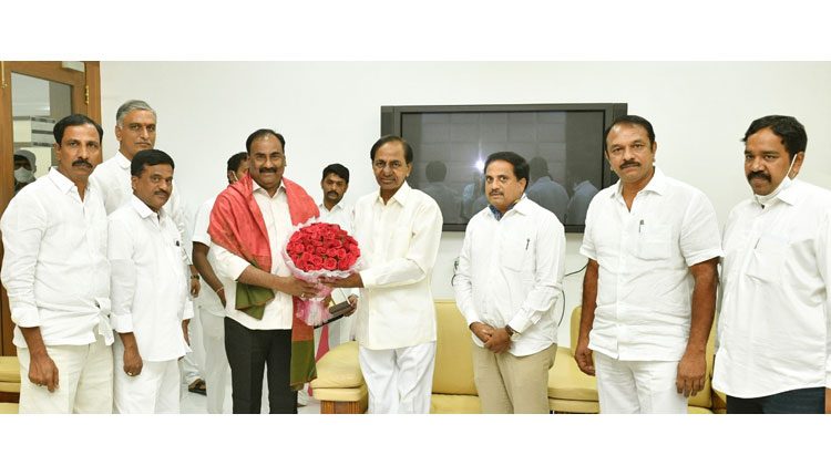 సీఎం కేసీఆర్‌ను క‌లిసి వాణీదేవికి మ‌ద్ద‌తు ప్ర‌క‌ట‌న‌