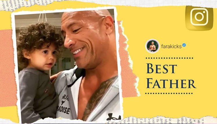 కూతురికి డ్వానే జాన్స‌న్ మోటివేష‌న్‌..వీడియో వైర‌ల్‌