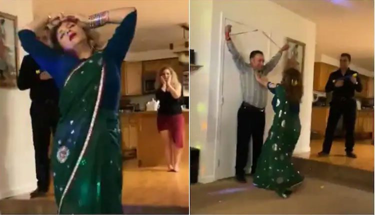 వైరల్‌ వీడియో : షోలే పాటకు ఇరాన్‌ మహిళ స్టెప్పులు