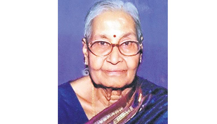 జయలక్ష్మీదేవీ జీ ఆర్య కన్నుమూత