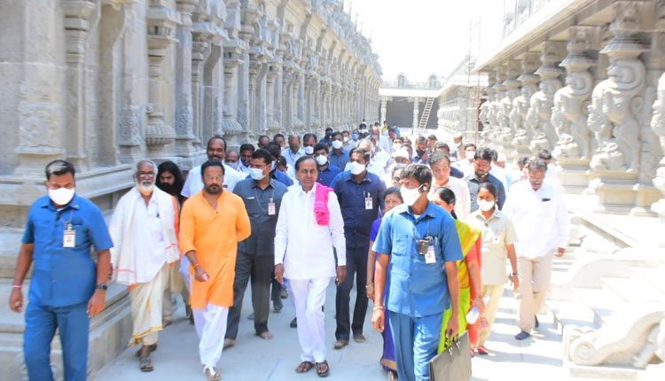 మే మాసంలో యాదాద్రి ఆల‌యం పునఃప్రారంభం : సీఎం కేసీఆర్