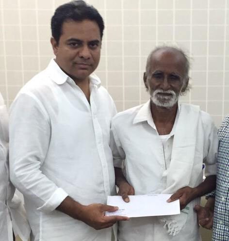 నాగయ్య  మృతికి  మంత్రి కేటీఆర్  సంతాపం