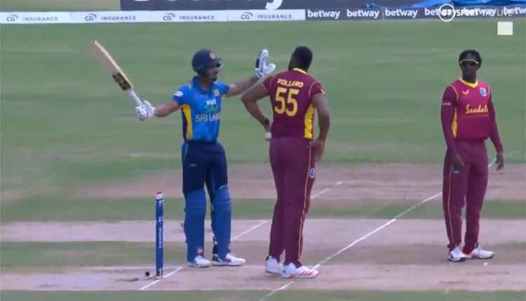 అది అవుట్ ఎలా ఇస్తారు.. విండీస్‌, లంక మ్యాచ్‌పై ర‌చ్చ‌.. వీడియో