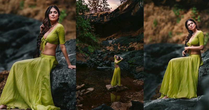 ప్ర‌కృతి అందాల న‌డుమ హాట్ హాట్‌గా క్యూటీ భామ