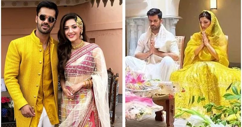 రెండు సాంప్ర‌‌దాయాల‌లో మెహ్రీన్ కౌర్ వివాహం..!