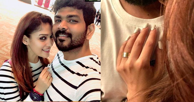 ఎట్ట‌కేల‌కు నిశ్చితార్థం జ‌రుపుకున్న న‌య‌న‌తార‌.. పిక్ వైర‌ల్