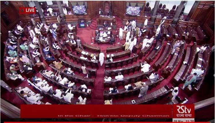 ఉభ‌య‌స‌భ‌ల‌కు పెట్రో సెగ‌..  2 వ‌ర‌కు వాయిదా