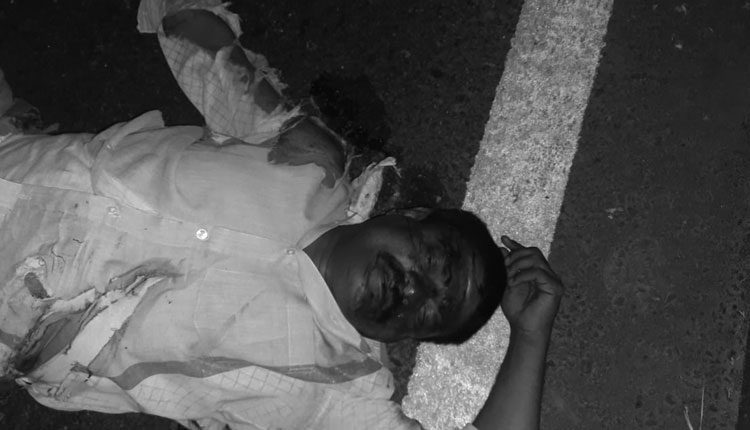 రెండు బైక్‌లు ఢీ..వ్యక్తికి తీవ్రగాయాలు