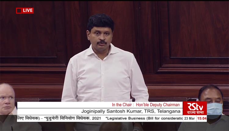 మిష‌న్ భ‌గీర‌థ దేశానికి రోల్‌మాడ‌ల్ : ఎంపీ సంతోష్ కుమార్‌