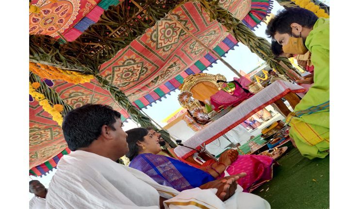 సిర్సపల్లిలో వైభవంగా శివపార్వతుల కల్యాణం