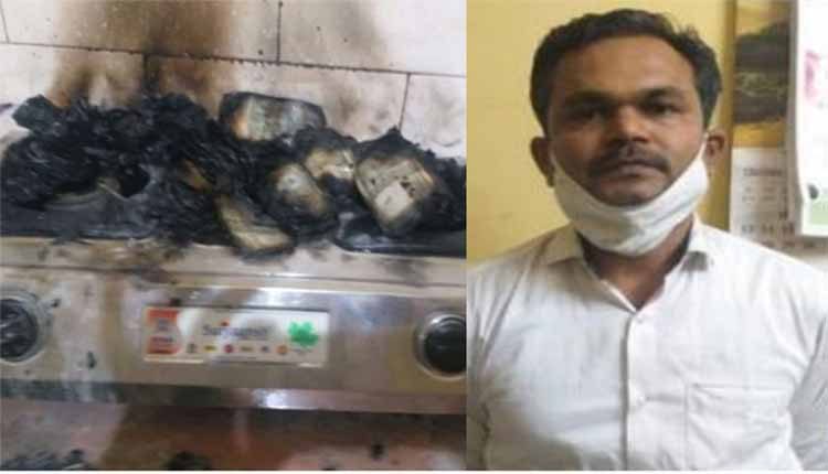 ఏసీబీకి భ‌యప‌డి.. 20 ల‌క్ష‌లు తగు‌ల‌బెట్టిన త‌హ‌సీల్దార్‌