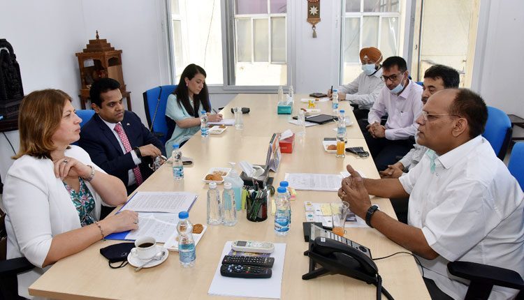 సీఎస్ సోమేశ్‌కుమార్‌తో ఈస్తోనియా అంబాసిడ‌ర్ భేటీ