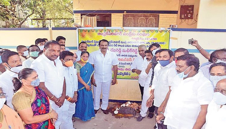 వరద నీటి సమస్యకు పరిష్కారం