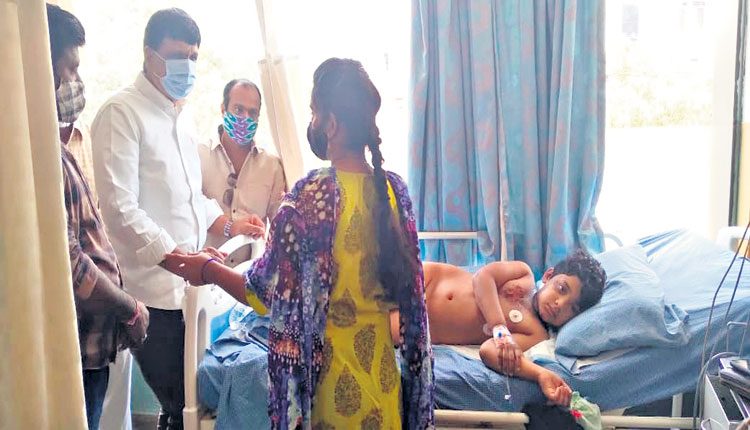 కేటీఆర్ ఔదార్యం.. నిశాంత్కు మెరుగైన వైద్యం