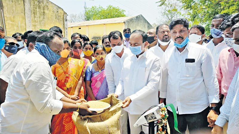 ప్రతి గింజనూ ప్రభుత్వమే కొంటుంది