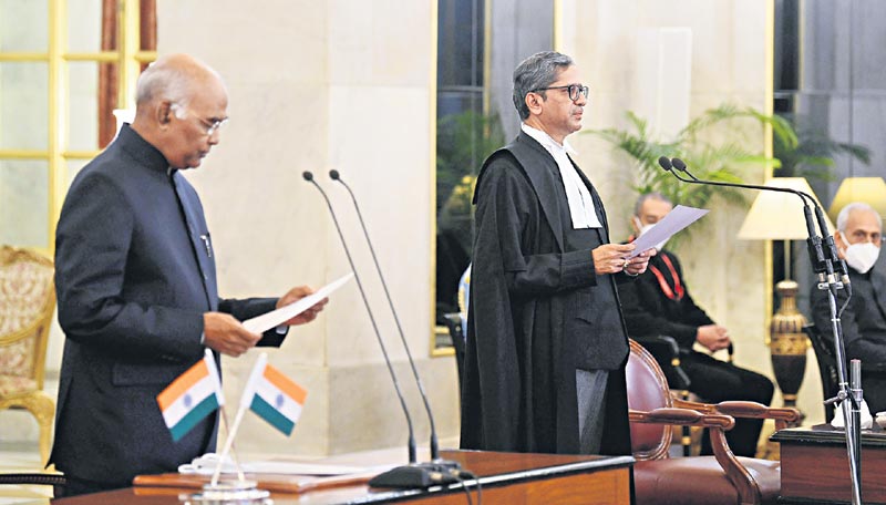 ఎన్‌వీ రమణ చీఫ్‌ జస్టిస్‌