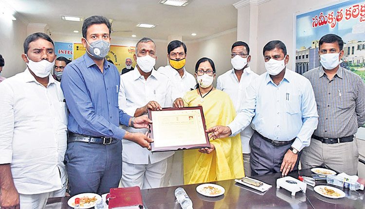 సంగారెడ్డి జడ్పీకి దీన్‌దయాళ్‌ పురస్కారం