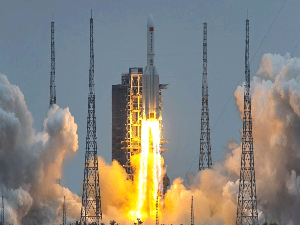 అంతరిక్ష కేంద్రం మొదటి మాడ్యూల్‌ను ప్ర‌యోగించిన‌ చైనా