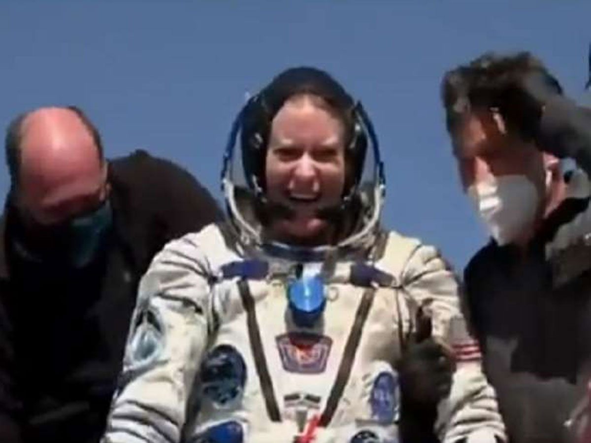 స్పేస్‌ నుంచి క్షేమంగా తిరిగొచ్చిన వ్యోమగామి కేట్‌ రూబిన్స్‌