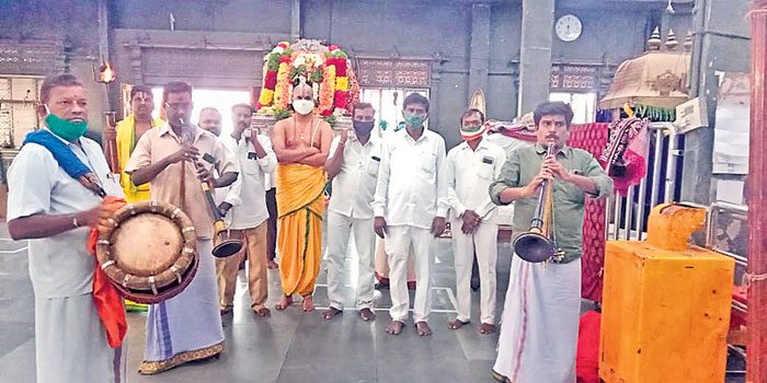 యాదాద్రిలో శాస్ర్తోక్తంగా లక్ష్మీపూజలు