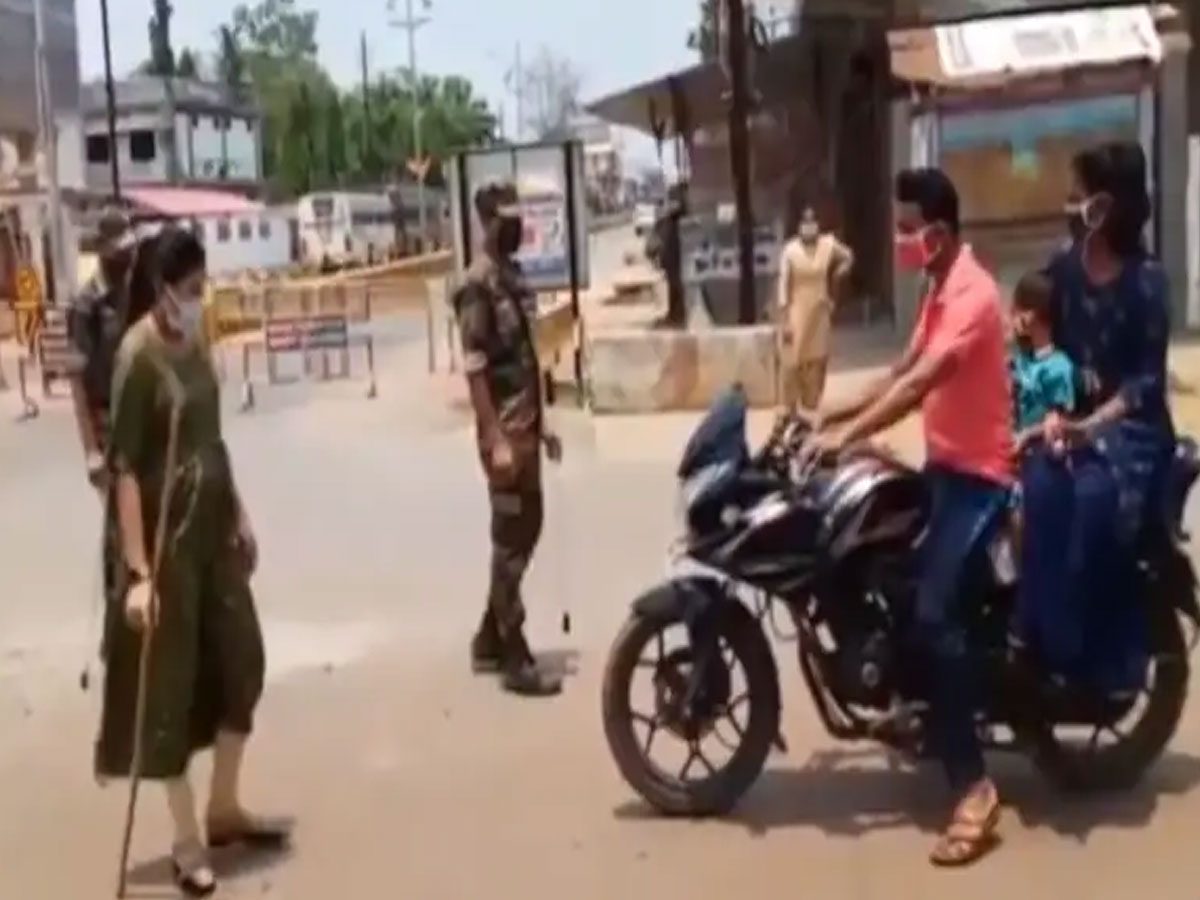 గర్భంతో ఉన్నా.. మండుటెండ, కరోనాను లెక్కచేయకుండా విధుల్లో డీఎస్పీ.. వీడియో వైరల్‌