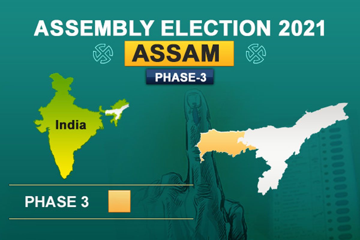 అస్సాంలో చివర విడుత 80 శాతానికిపైగా పోలింగ్