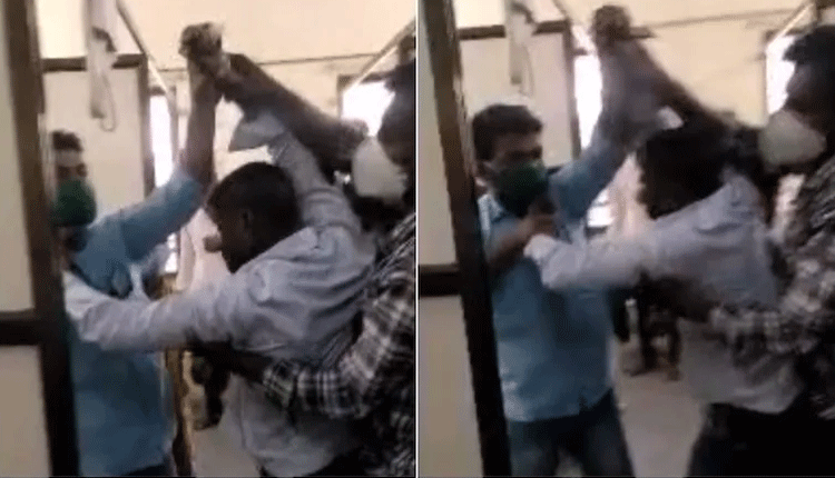 డాక్ట‌ర్‌పై క‌త్తితో దాడి చేసిన క‌రోనా రోగి బంధువు