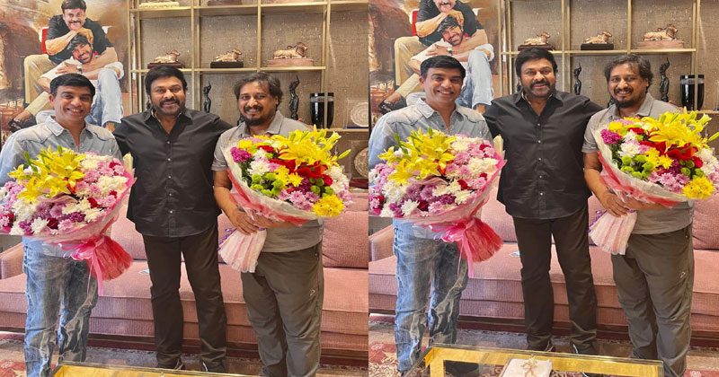 చిరంజీవిని క‌లిసిన వ‌కీల్ సాబ్ ద‌ర్శ‌క నిర్మాత‌లు