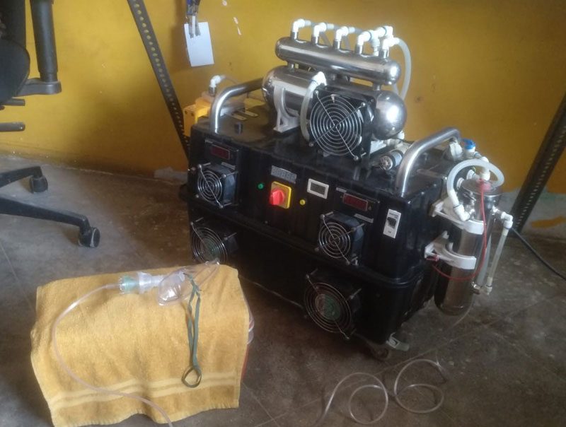 ఇంట్లోనే వెంటిలేటర్‌