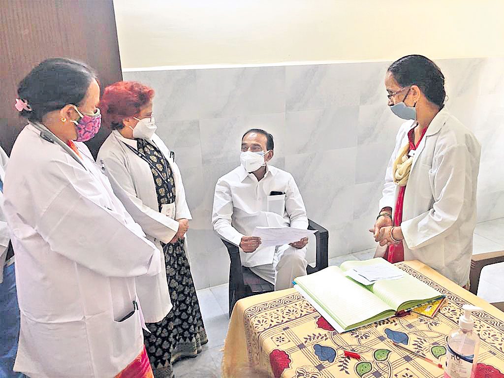 అందుబాటులో 61 వేల బెడ్లు