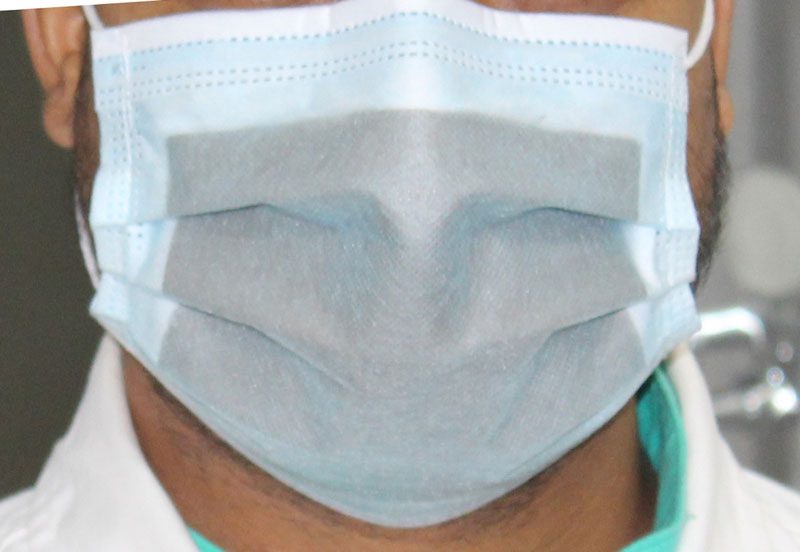 మాస్కును శుభ్రం చేయక్కర్లేదు