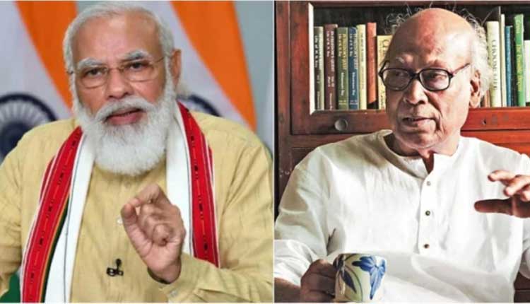 బెంగాలీ క‌వి శంఖఘోష్ మృతికి ప్ర‌ధాని సంతాపం