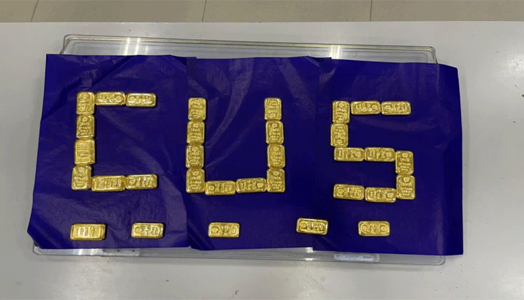 రూ.1.88 కోట్ల విలువైన గోల్డ్ బిస్కెట్లు స్వాధీనం