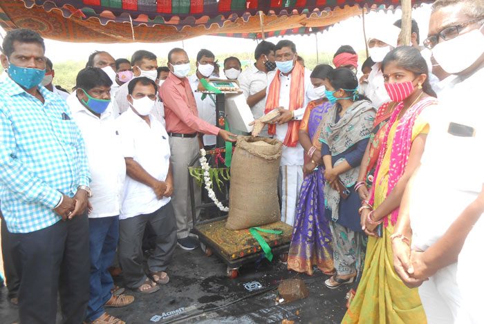 రైతులకు గిట్టుబాటు ధర కల్పించేందుకు సర్కారు