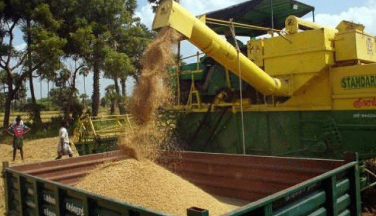 యాసంగి వరి కోతలు ప్రారంభం