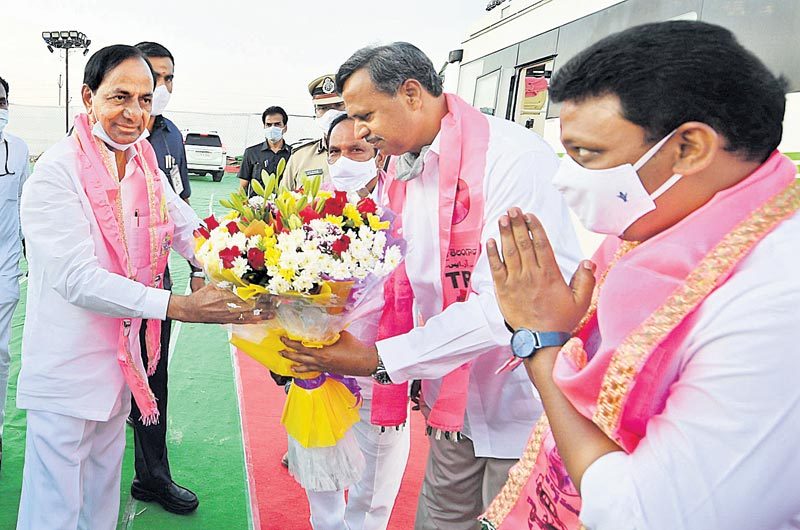 ప్రచారంలో సీఎం సభ పతాక సన్నివేశం