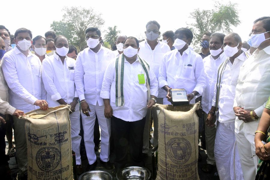 దేశానికి అన్నపూర్ణగా తెలంగాణ