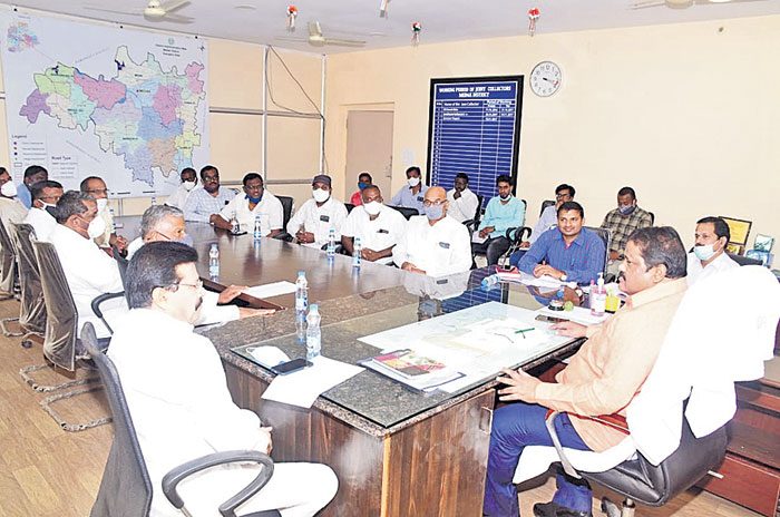 కొనుగోలు కేంద్రాలను సిద్ధం చేయాలి